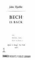 Bech_is_back